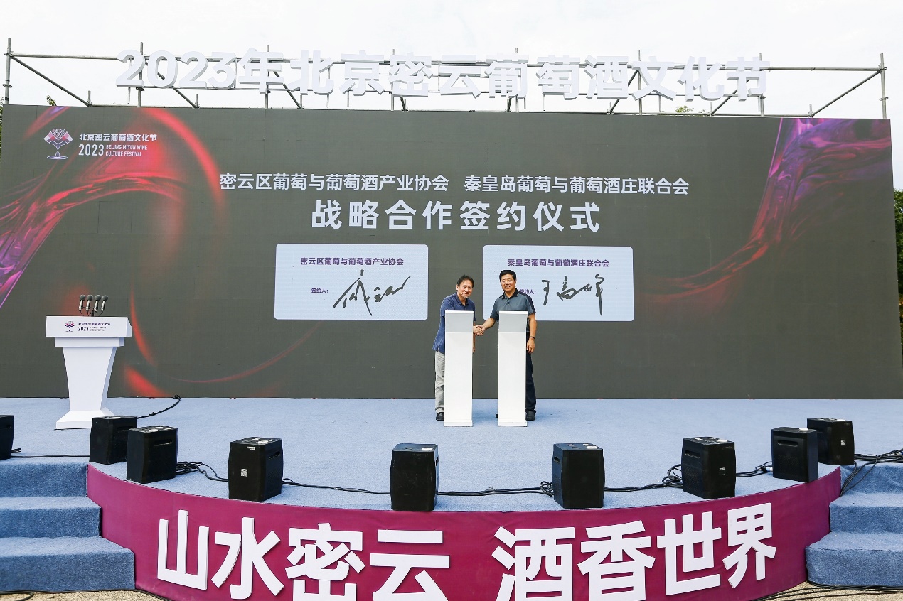 “山水密云 酒香世界”  2023年北京密云葡萄酒文化节隆重启幕